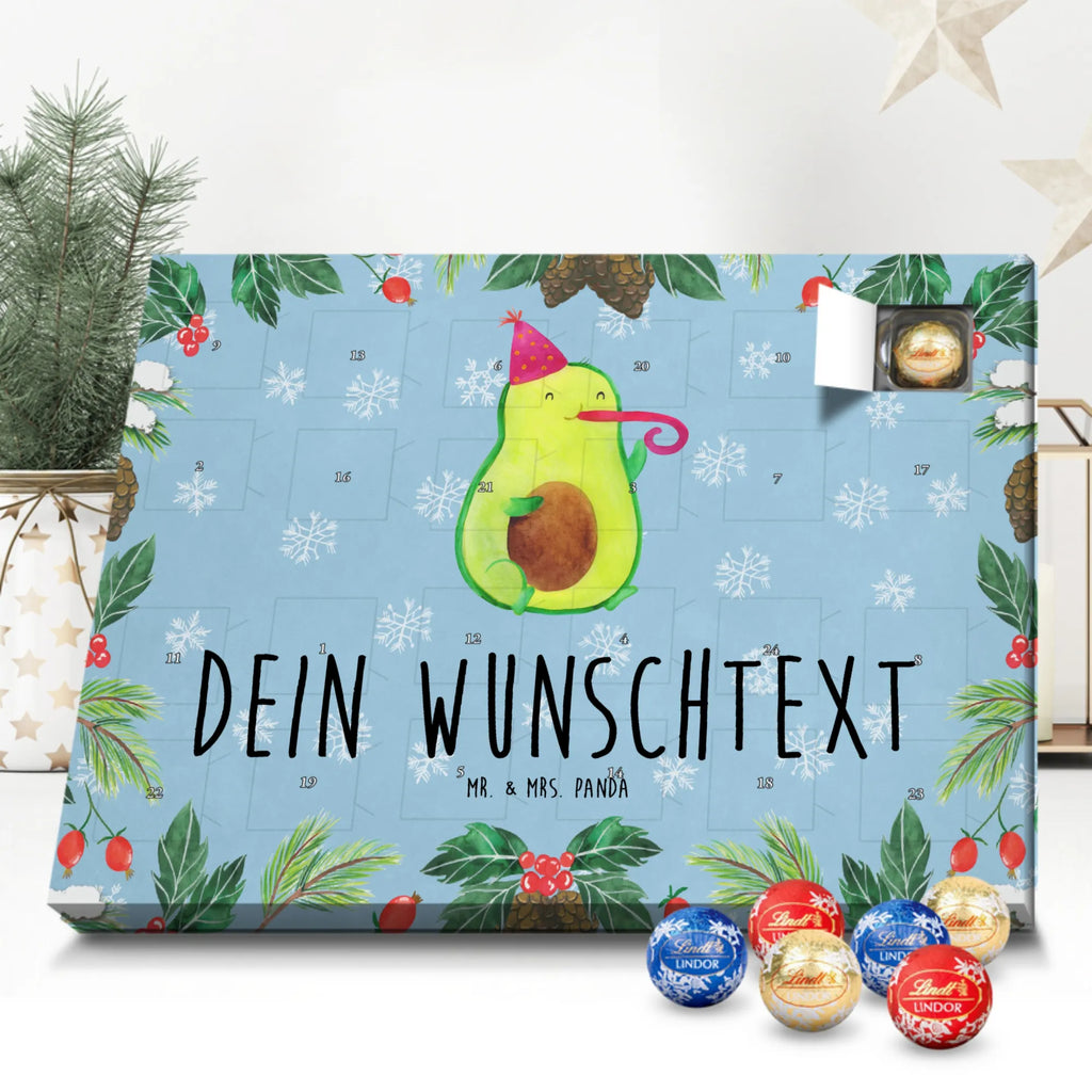 Adventskalender mit Namen Avocado Feier Adventskalender mit Namen, Personalisierter Adventskalender, Gesund, Vegan, Veggie, Avocado, Feierlichkeit, Gute Laune, Fete, Geburtstag, Party, Tröte, Feier