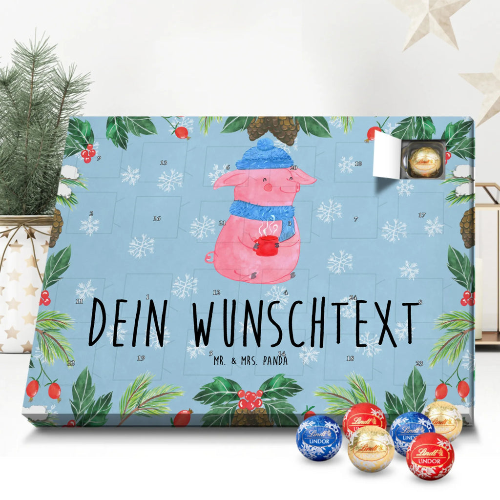 Personalisierter Schoko Adventskalender Schweinchen Glühwein Personalisierter Adventskalender, Adventskalender mit Namen, Wintermotiv, Weihnachtsdeko, Weihnachten, Winter, Heiligabend, Advent, Nikolaus, Betrunken, Glühwein, Weihnachtsmarkt, Spruch