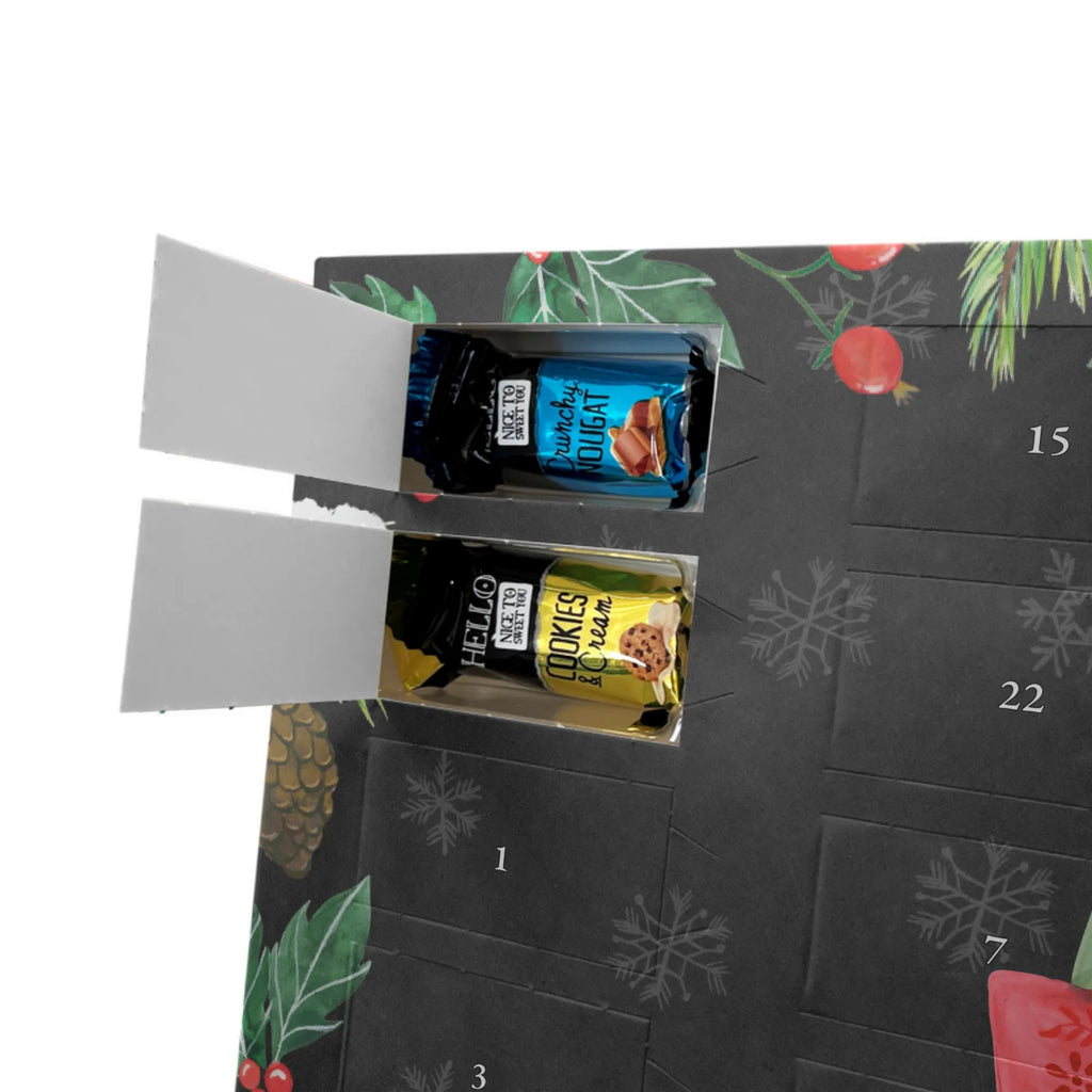 Personalisierter Schoko Adventskalender Kaktus Mama Personalisierter Adventskalender, Adventskalender mit Namen, Kakteen, Kaktus, Ärger, Büro, Motivation, Schule, Kaktusliebe, Quote, Büroalltag