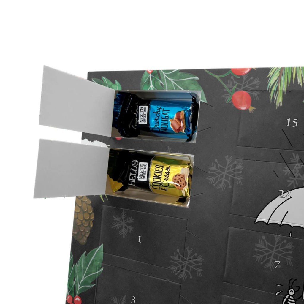 Adventskalender mit Namen Panda Freundschaft Adventskalender mit Namen, Personalisierter Adventskalender