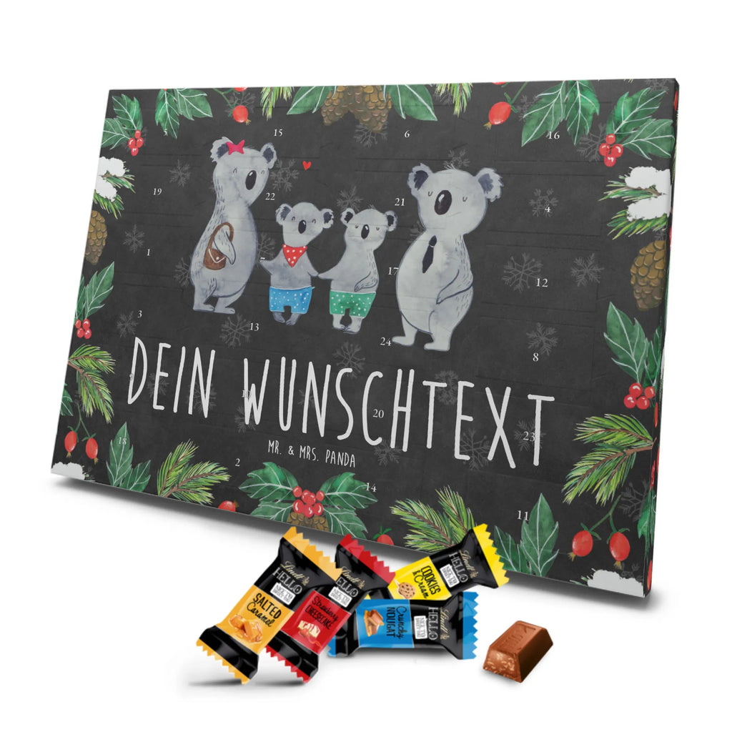 Adventskalender mit Namen Koala Familie zwei Personalisierter Adventskalender, Adventskalender mit Namen, Muttertag, Bruder, Schwester, Familie, Papa, Opa, Mama, Oma, Vatertag, Lieblingsfamilie, Familienleben, Koalabär, Koalafamilie, Familienzeit, Beste Familie, Koala