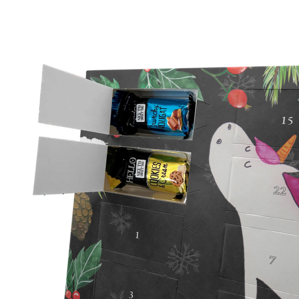 Adventskalender mit Namen Einhorn Yoga Personalisierter Adventskalender, Adventskalender mit Namen, Einhörner, Unicorn, Einhorn Deko, Einhorn, Sport, Entspannung, Süß, Yogamatte, Achtsamkeit, Joga, Witzig, Lustig, Namaste, Yoga