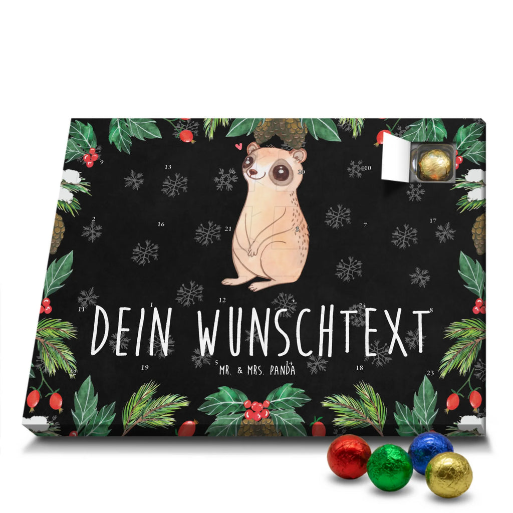 Adventskalender mit Namen Plumplori Glücklich Adventskalender mit Namen, Personalisierter Adventskalender, Tiere, Tiermotive, Lustige Sprüche, Gute Laune, Niedlich, Plumplori, Glück