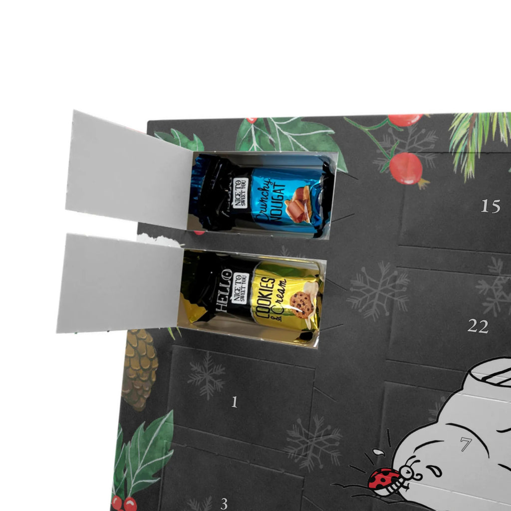  Panda Christmas Personalisierter Adventskalender, Adventskalender mit Namen