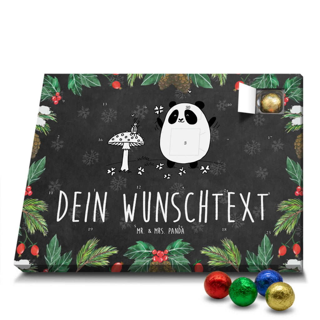  Panda Happiness Personalisierter Adventskalender, Adventskalender mit Namen
