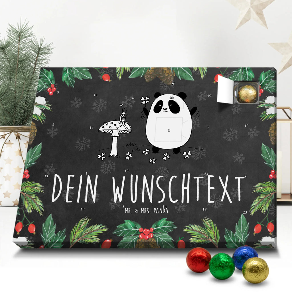  Panda Szczęście Personalisierter Adventskalender, Adventskalender mit Namen