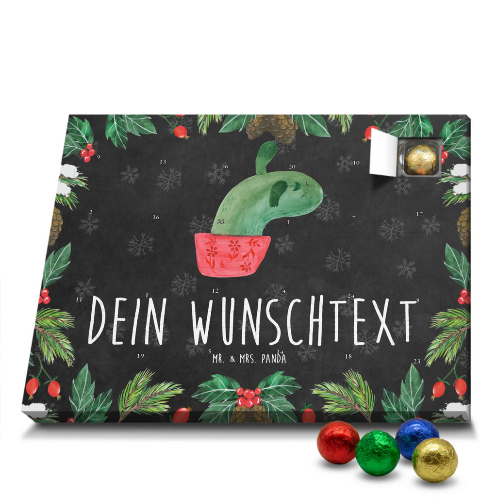 Personalisierter Schoko Adventskalender Kaktus Mama Personalisierter Adventskalender, Adventskalender mit Namen, Kakteen, Kaktus, Ärger, Büro, Motivation, Schule, Kaktusliebe, Quote, Büroalltag