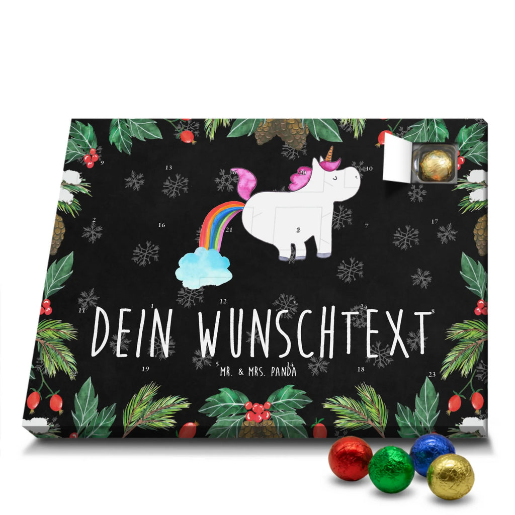Personalisierter Schoko Adventskalender Einhorn Pupsen Personalisierter Adventskalender, Adventskalender mit Namen, Einhorn Deko, Einhörner, Einhorn, Unicorn, Freundin, Einhornpower, Erwachsenwerden, Glitzer, Regenbogen, Spaß, Lustig, Pups