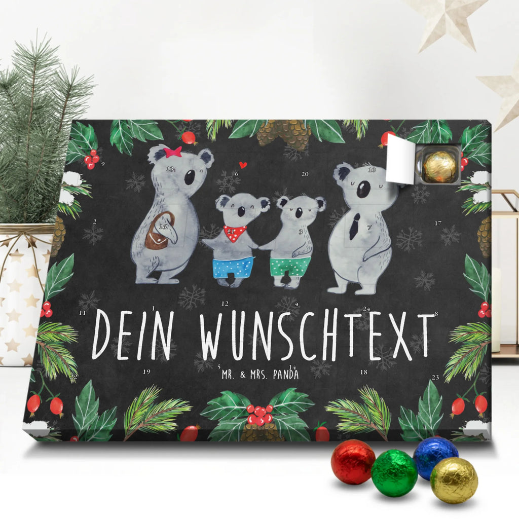 Adventskalender mit Namen Koala Familie zwei Adventskalender mit Namen, Personalisierter Adventskalender, Papa, Opa, Schwester, Oma, Familie, Vatertag, Bruder, Mama, Muttertag, Familienleben, Koalabär, Koalafamilie, Familienzeit, Lieblingsfamilie, Koala, Beste Familie
