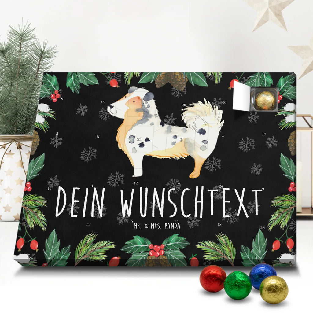 Adventskalender mit Namen Hund Australien Shepherd Personalisierter Adventskalender, Adventskalender mit Namen, Hundebesitzer, Haustier, Sprüche, Hunderasse, Tierliebhaber, Hund, Hundemotiv, Familienhund, Hundeliebe, Australien Shepherd, Spruch, Shepherd