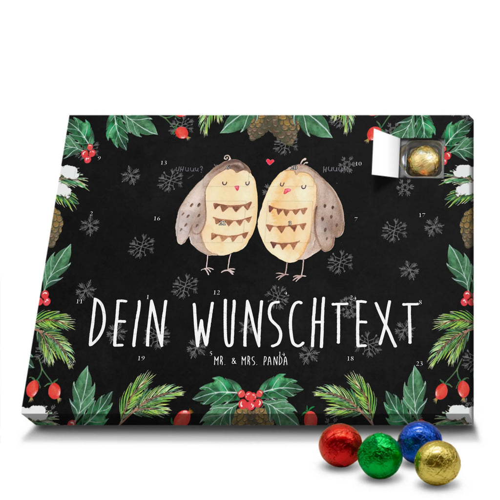 Adventskalender mit Namen Eulen Liebe Personalisierter Adventskalender, Adventskalender mit Namen, Eule, Eule Deko, Freund, Hochzeit Spruch, Owl, Wortspiel Lustig, Liebe, Liebe Spruch, All You Need Is Love, Freundin Geschenk
