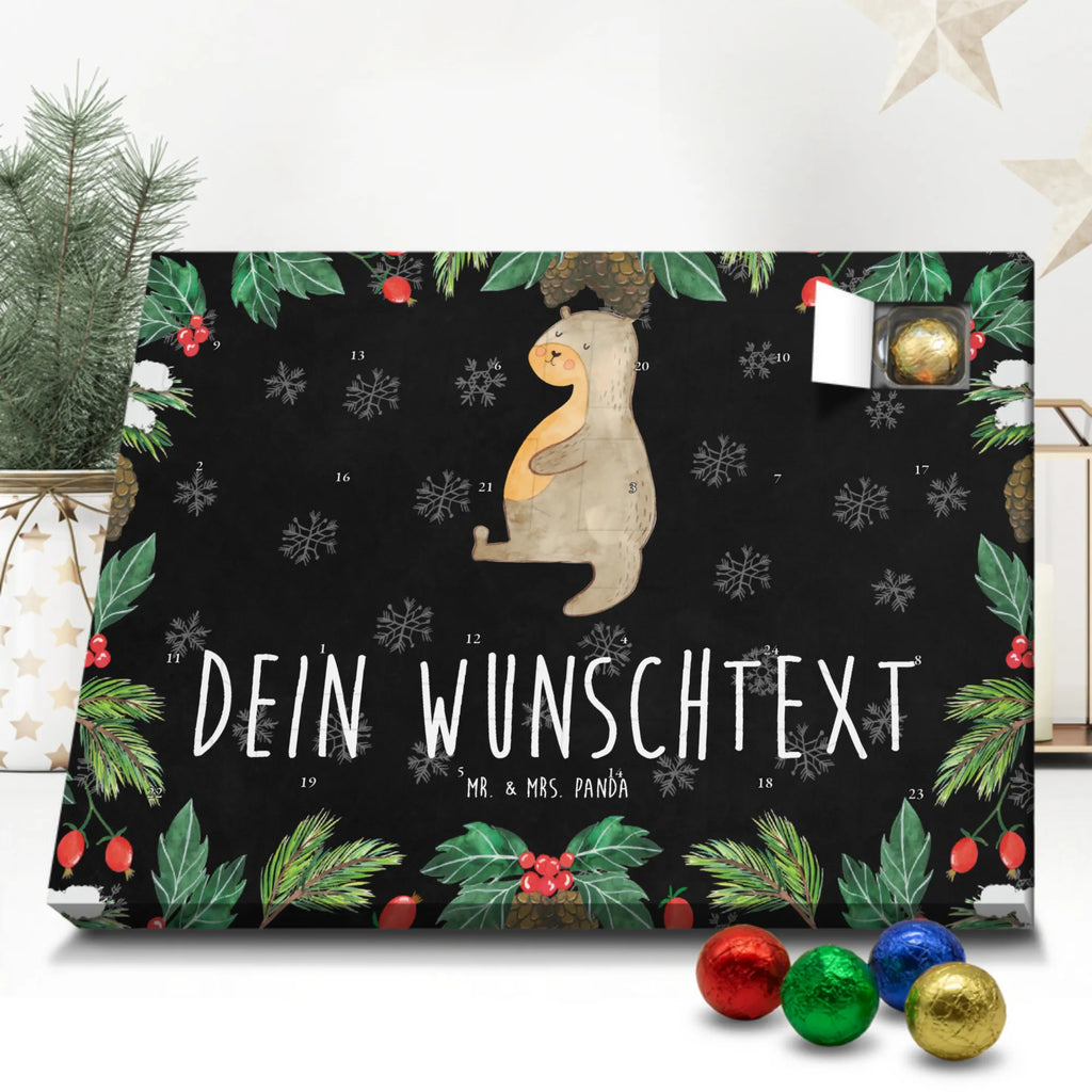 Adventskalender mit Namen Otter Bauch Adventskalender mit Namen, Personalisierter Adventskalender, Fischotter, Seeotter, Otter, Otter Seeotter See Otter
