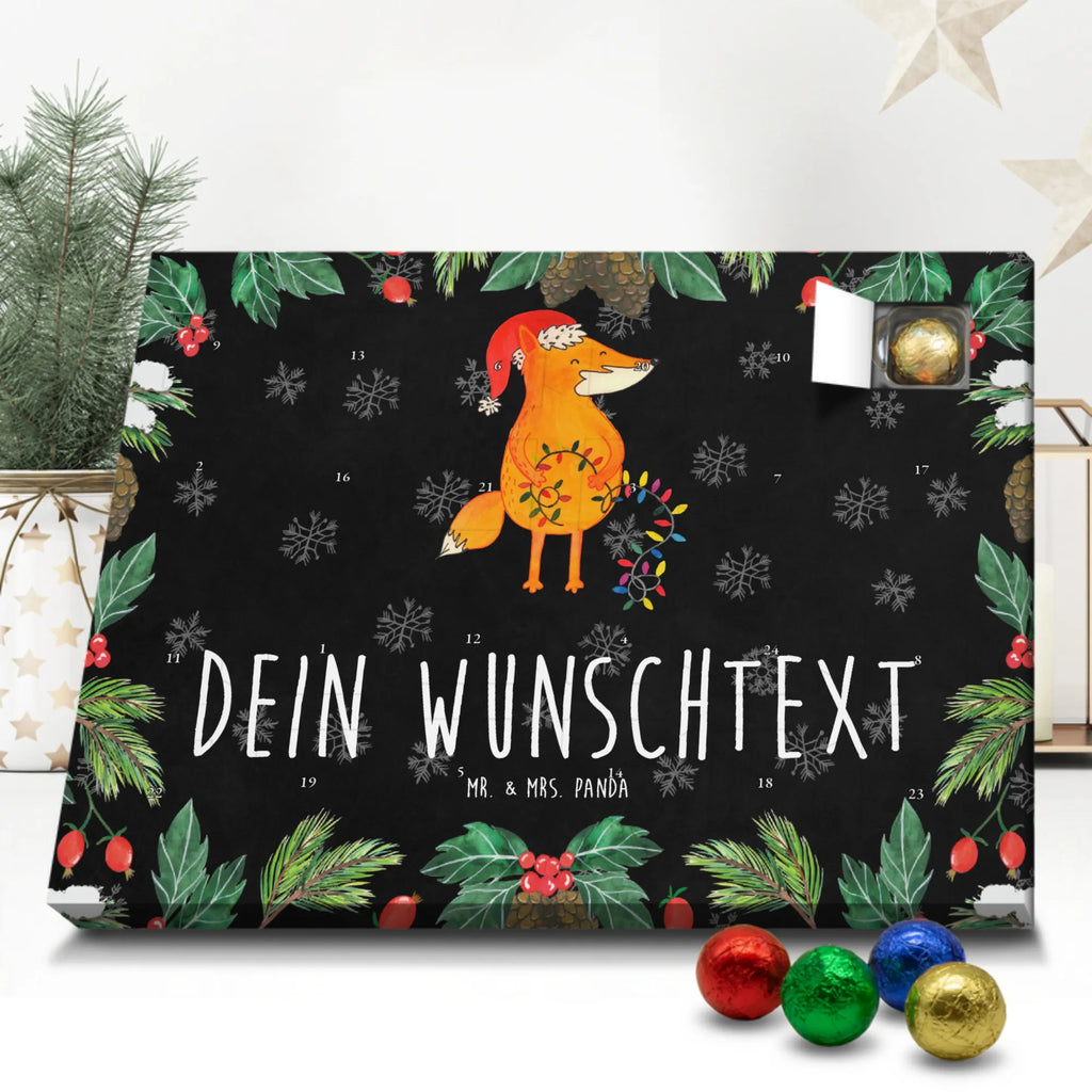 Personalisierter Schoko Adventskalender Fuchs Weihnachten Personalisierter Adventskalender, Adventskalender mit Namen, Wintermotiv, Weihnachtsdeko, Weihnachten, Winter, Heiligabend, Advent, Nikolaus, Füchse, Weihnachtszeit, Fuchs, Geschenk Weihnachten, Weihnachtsmann, Spruch schön
