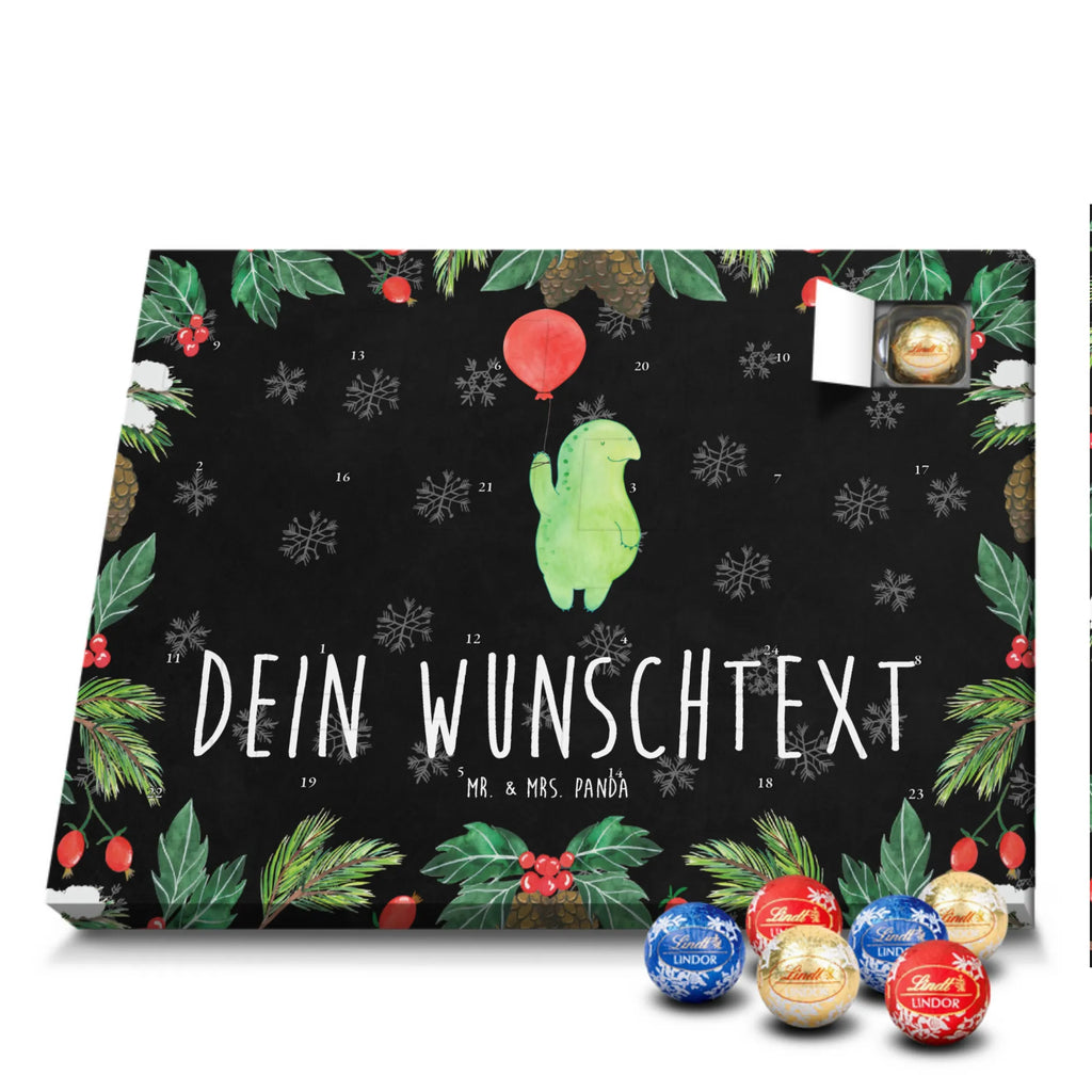 Adventskalender mit Namen Schildkröte Luftballon Adventskalender mit Namen, Personalisierter Adventskalender, Schildkröte, Motivationsspruch, Mutausbruch, Motivation, Schildkröten