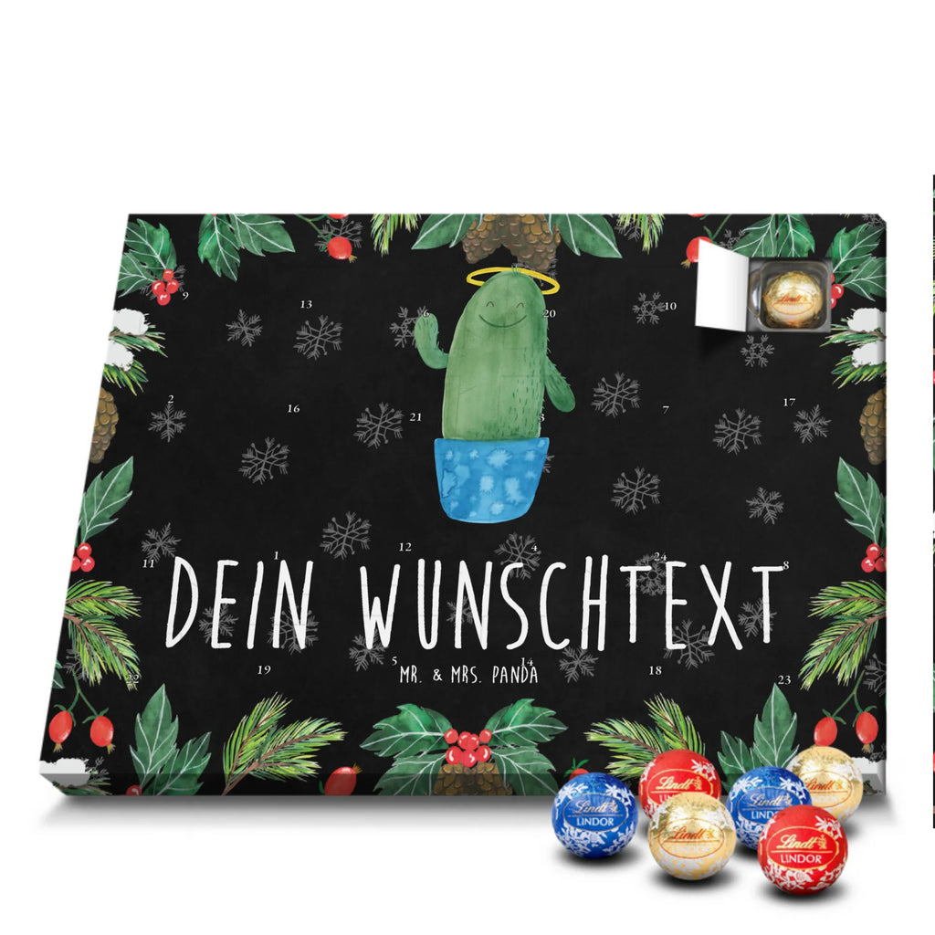 Personalisierter Schoko Adventskalender Kaktus Heilig Personalisierter Adventskalender, Adventskalender mit Namen, Kakteen, Kaktus, Heiligenschein, Familie, Kind, Schwestern, Frech, Schwester, Eltern, Freundin, Bruder, Lustig