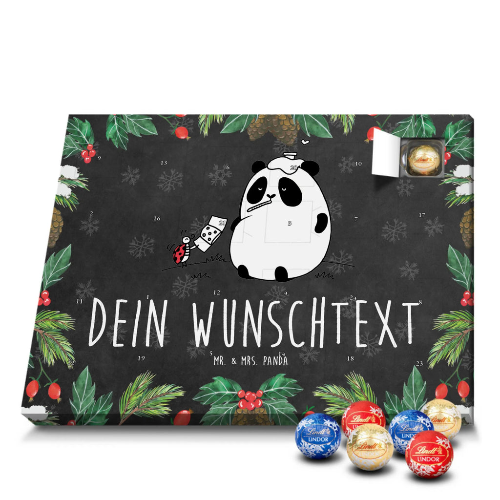  Panda Szybkiego powrotu do zdrowia Personalisierter Adventskalender, Adventskalender mit Namen