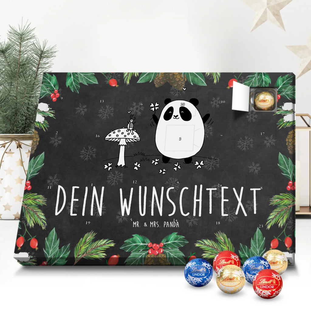  Panda Happiness Personalisierter Adventskalender, Adventskalender mit Namen