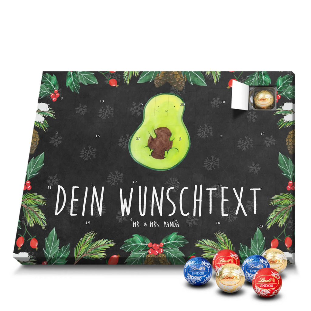 Adventskalender mit Namen Avocado Kern Adventskalender mit Namen, Personalisierter Adventskalender, Vegan, Gesund, Avocado, Veggie, Pflanze, Avocadokern, Spruch Leben, Avokado, Kern