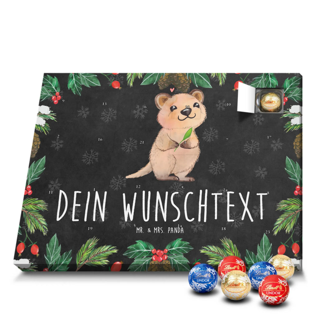 Adventskalender mit Namen Quokka Happy Personalisierter Adventskalender, Adventskalender mit Namen, Tiere, Tiermotive, Lustige Sprüche, Gute Laune, Quokka, Verschieben, Aufschieberitis, Dinge Erledigen, Niedliches Tier, Lustiger Spruch