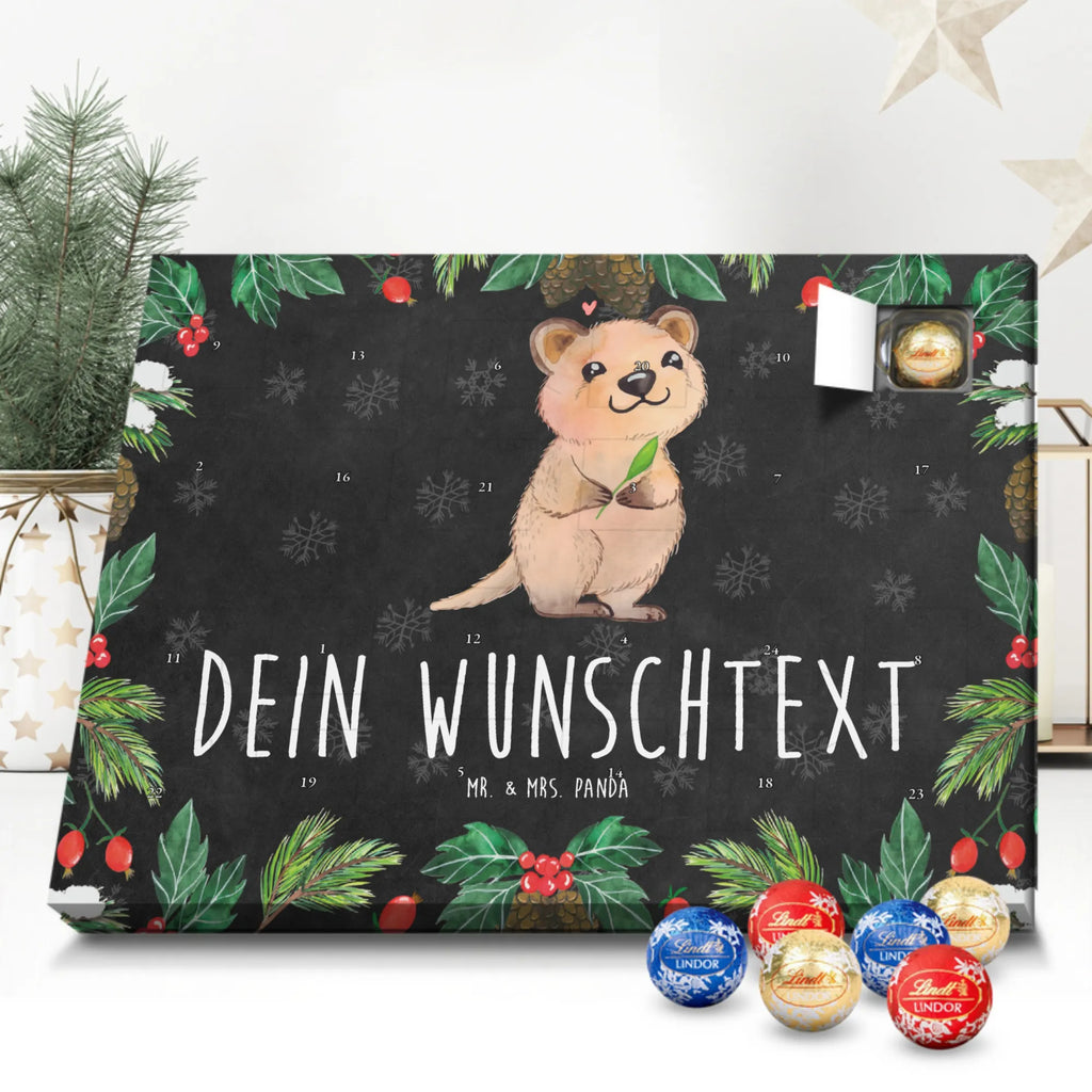 Adventskalender mit Namen Quokka Happy Personalisierter Adventskalender, Adventskalender mit Namen, Tiere, Tiermotive, Lustige Sprüche, Gute Laune, Quokka, Verschieben, Aufschieberitis, Dinge Erledigen, Niedliches Tier, Lustiger Spruch