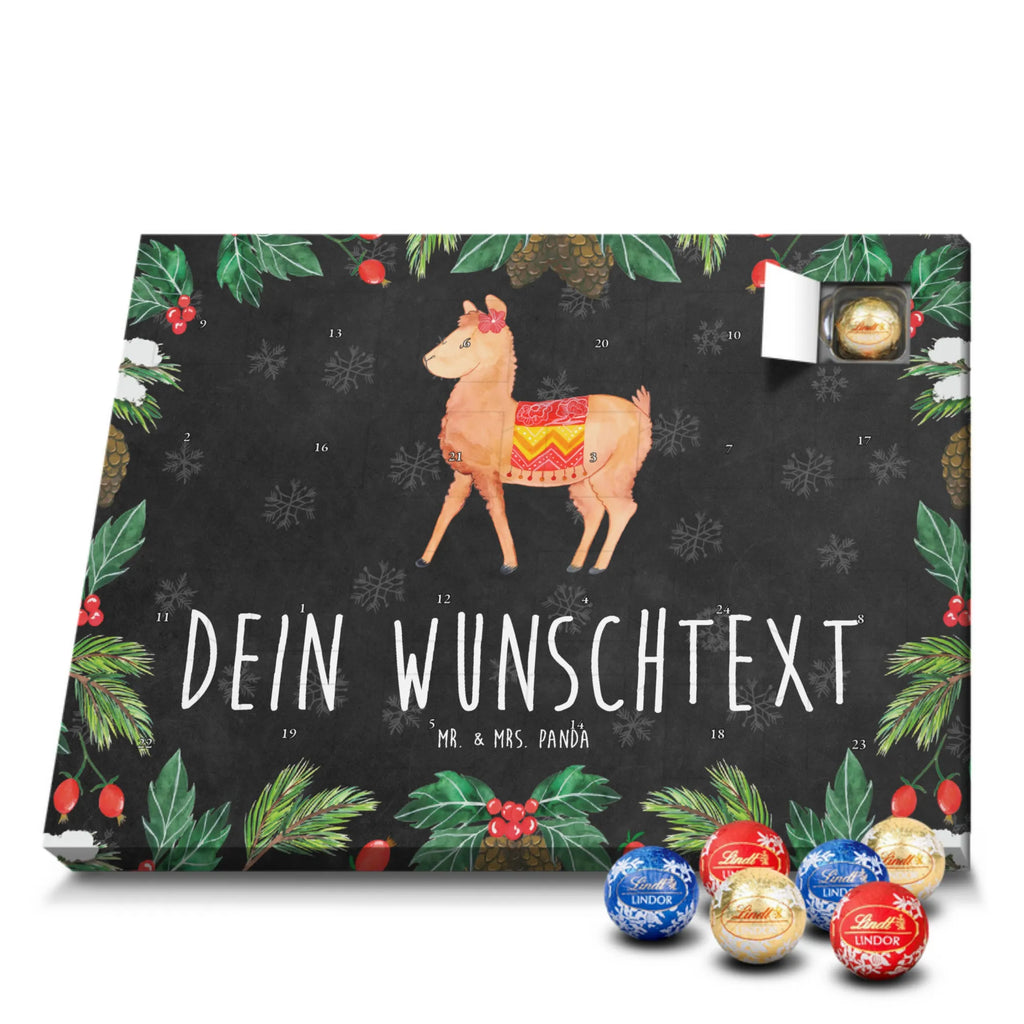Adventskalender mit Namen Alpaka Stolz Personalisierter Adventskalender, Adventskalender mit Namen, Alpaka, Lama