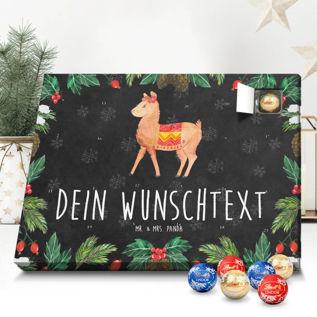 Adventskalender mit Namen Alpaka Stolz Personalisierter Adventskalender, Adventskalender mit Namen, Alpaka, Lama