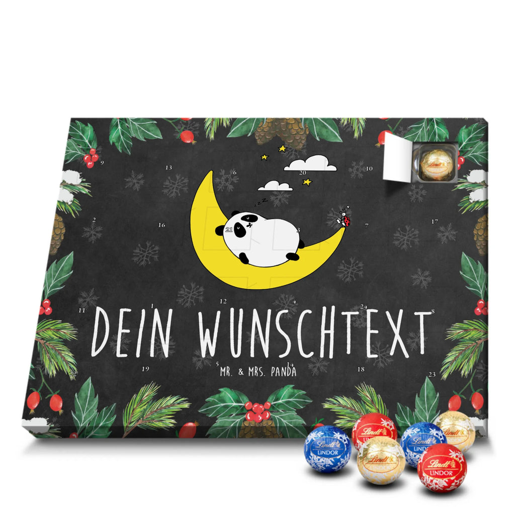  Panda Łatwy Adventskalender mit Namen, Personalisierter Adventskalender