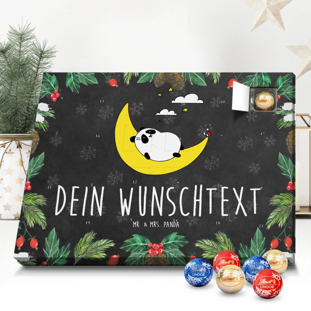  Panda Easy Adventskalender mit Namen, Personalisierter Adventskalender
