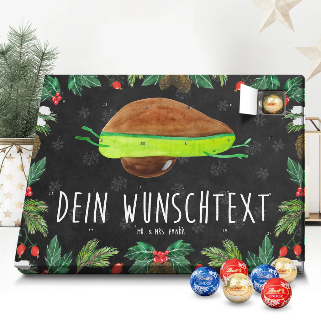 Adventskalender mit Namen Avocado Yoga Adventskalender mit Namen, Personalisierter Adventskalender, Gesund, Vegan, Veggie, Avocado, Avocado Yoga Vegan