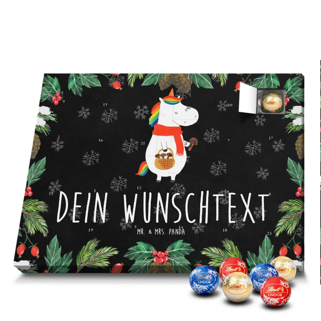 Personalisierter Schoko Adventskalender Einhorn Pilz Personalisierter Adventskalender, Adventskalender mit Namen, Einhörner, Unicorn, Einhorn Deko, Einhorn, Pilze, Liebeskummer, Pilzsammler, Spruch, Motivation