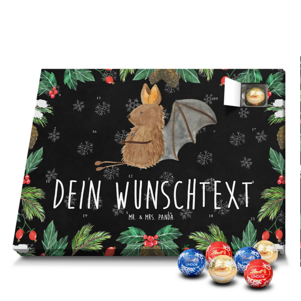 Personalisierter Schoko Adventskalender Fledermaus Sitzen Adventskalender mit Namen, Personalisierter Adventskalender, Tiere, Tiermotive, Lustige Sprüche, Gute Laune, Fledermäuse, Entspannen, Fledermaus, Motivation