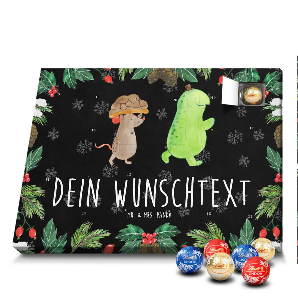 Adventskalender mit Namen Schildkröte Maus Adventskalender mit Namen, Personalisierter Adventskalender, Schildkröte, Beste Freunde, Freunde, Maus, Freundinnen, Beste Freundinnen