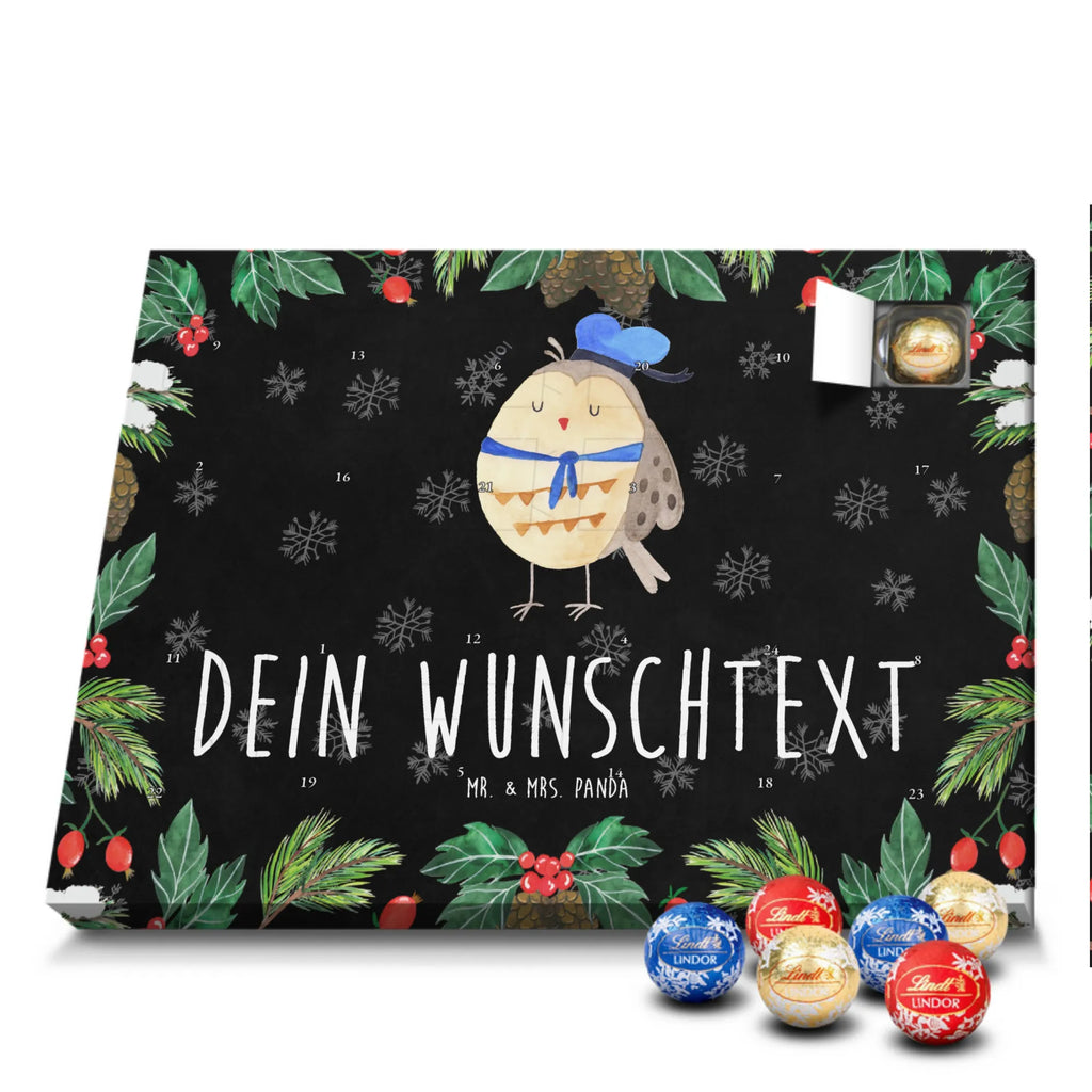 Adventskalender mit Namen Eule Matrose Personalisierter Adventskalender, Adventskalender mit Namen, Eule, Heimathafen, Wortspiel Lustig, Ehe, Matrose, Owl, Eule Spruch, Eule Deko, Seefahrer, Freundin, Hochzeitstag Geschenk