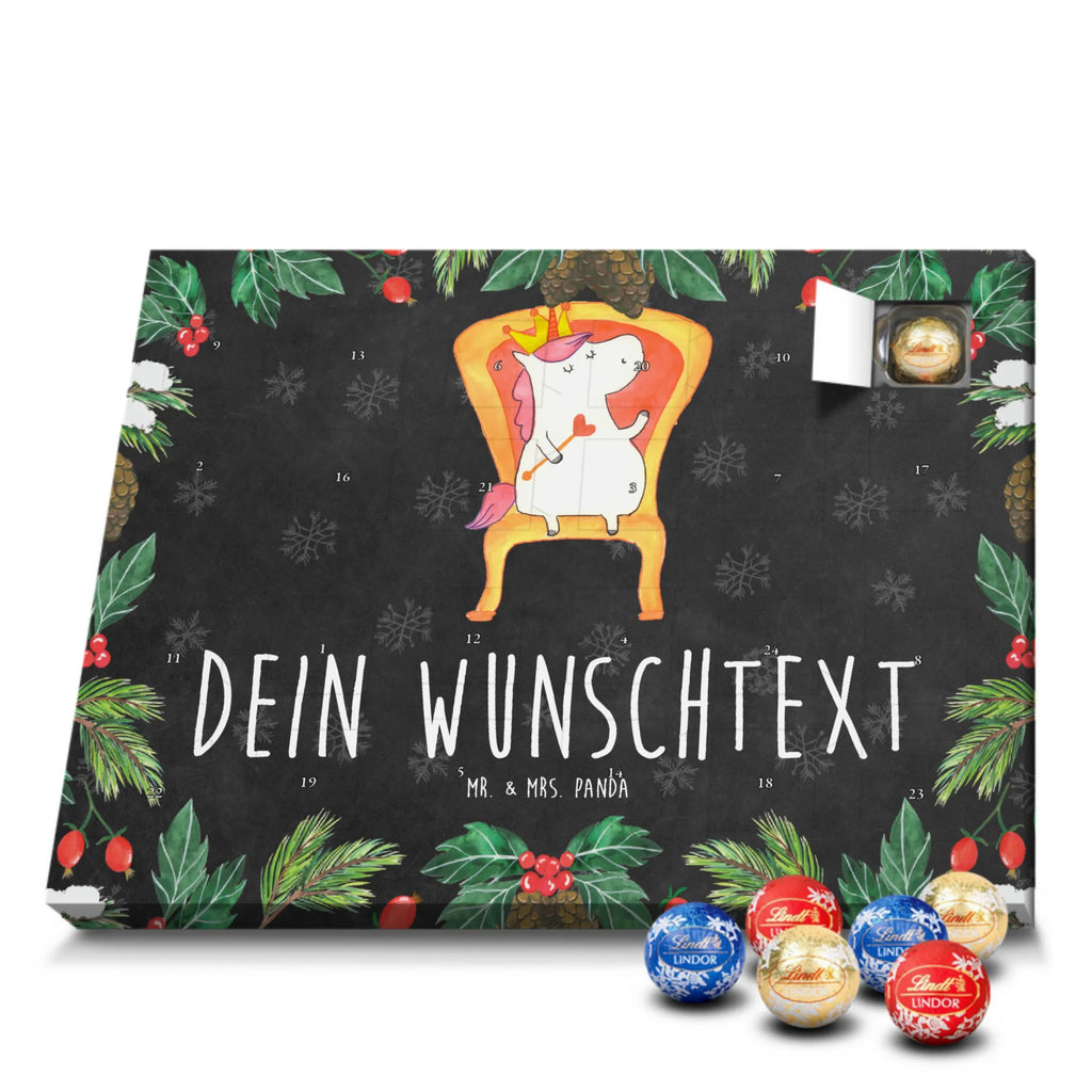 Personalisierter Schoko Adventskalender Einhorn Prinzessin Adventskalender mit Namen, Personalisierter Adventskalender, Unicorn, Einhorn, Einhörner, Einhorn Deko, Geschenk, Prinzessin, Geburtstag, Geburtstagsgeschenk, Monat