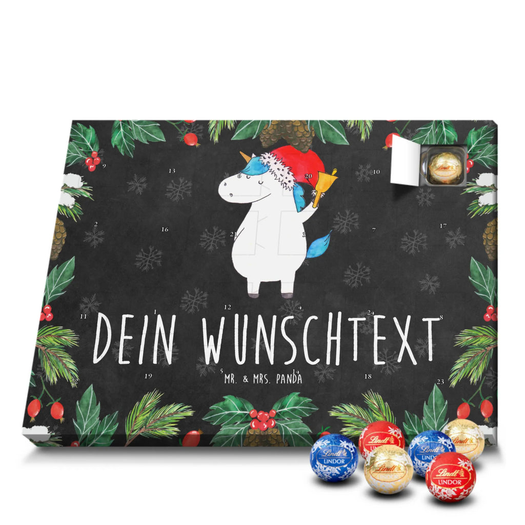 Adventskalender mit Namen Einhorn Weihnachtsmann Adventskalender mit Namen, Personalisierter Adventskalender, Einhörner, Unicorn, Einhorn Deko, Einhorn, Nikolaus, Gin, Wunschzettel, Wunschliste, Schokolade, Schoki, Feenstaub, Weihnachten, Weihnachtsmann