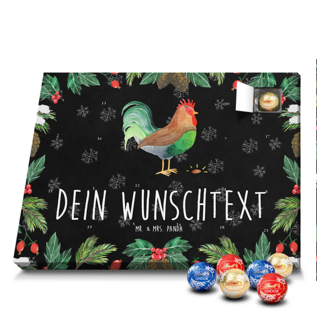 Personalisierter Schoko Adventskalender Hahn Korn Personalisierter Adventskalender, Adventskalender mit Namen, Landwirt, Landwirtin, Hoftiere, Bauernhof, Henne, Natur, Korn, Hahn, Eier