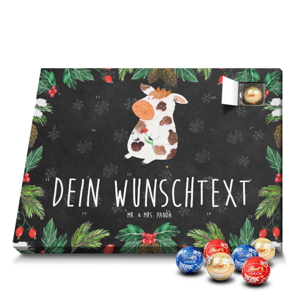 Personalisierter Schoko Adventskalender Kuh Personalisierter Adventskalender, Adventskalender mit Namen, Hoftiere, Landwirtin, Landwirt, Bauernhof, Milchkuh, Spruch, Träume, Kühe, Hof, Magie, Motivtion, Milch, Kuh, Flausen