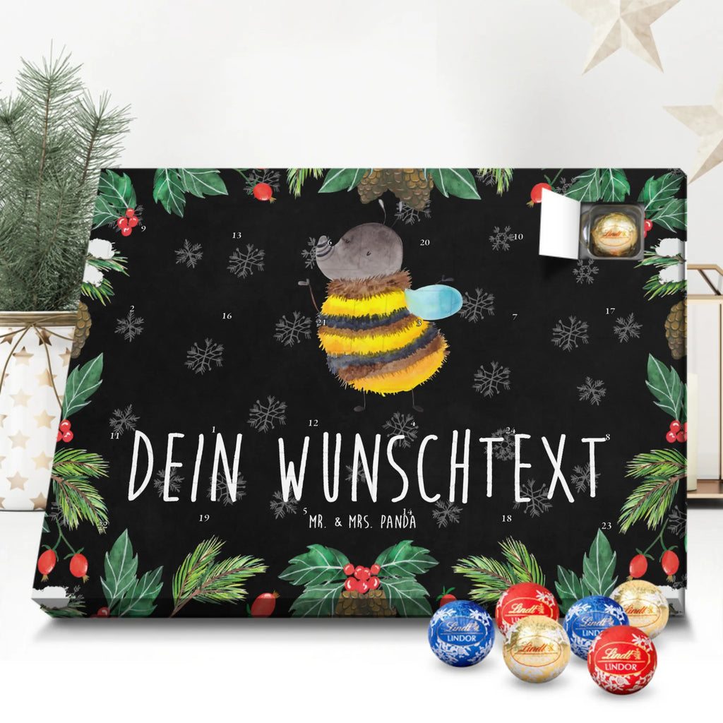 Adventskalender mit Namen Hummel flauschig Adventskalender mit Namen, Personalisierter Adventskalender, Tiere, Tiermotive, Lustige Sprüche, Gute Laune, Flauschig, Natur, Blume, Biene, Hummel