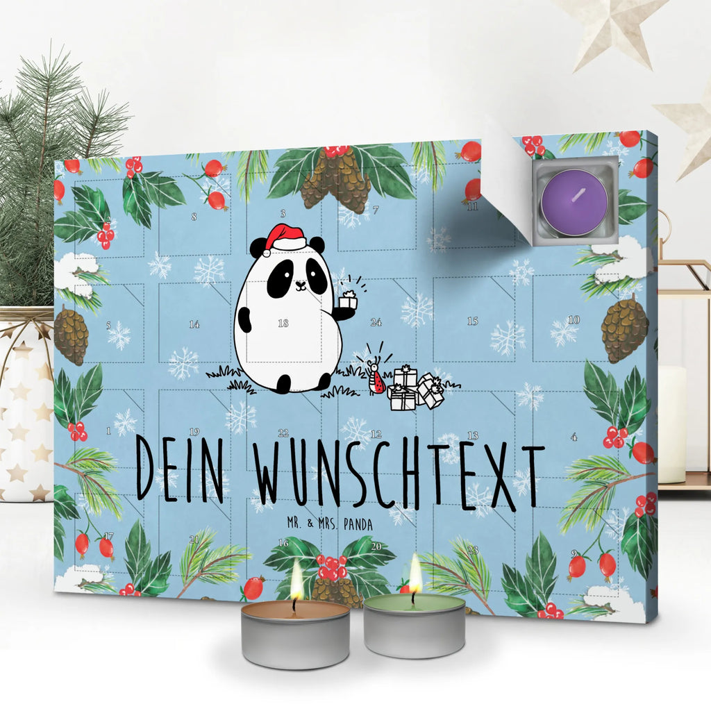  Panda Prezent świąteczny Personalisierter Duftkerzen Adventskalender