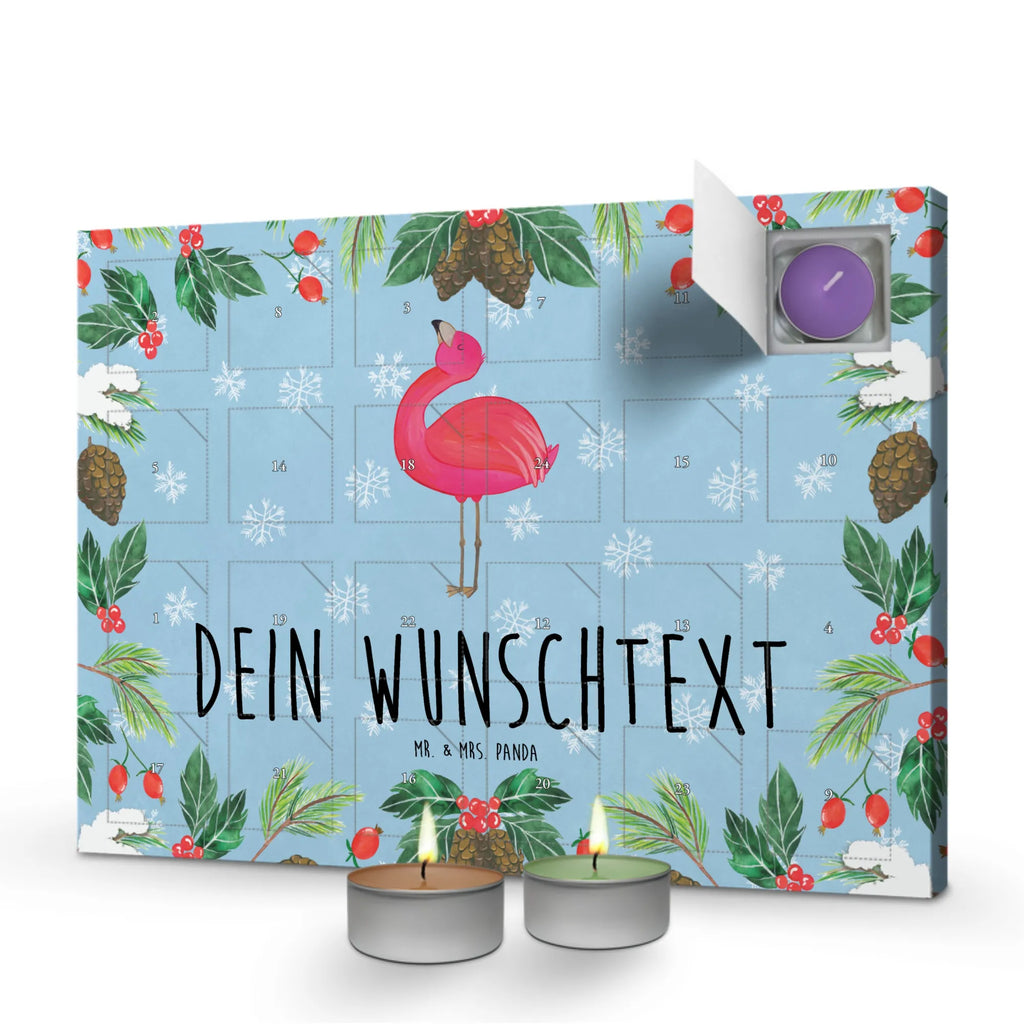 Personalisierter Duftkerzen Adventskalender Flamingo Stolz Personalisierter Duftkerzen Adventskalender, Flamingo, Freundin, Tochter, Stolz, Schwester, Selbstliebe, Mama, Selbstakzeptanz, Beste Freundin, Freude