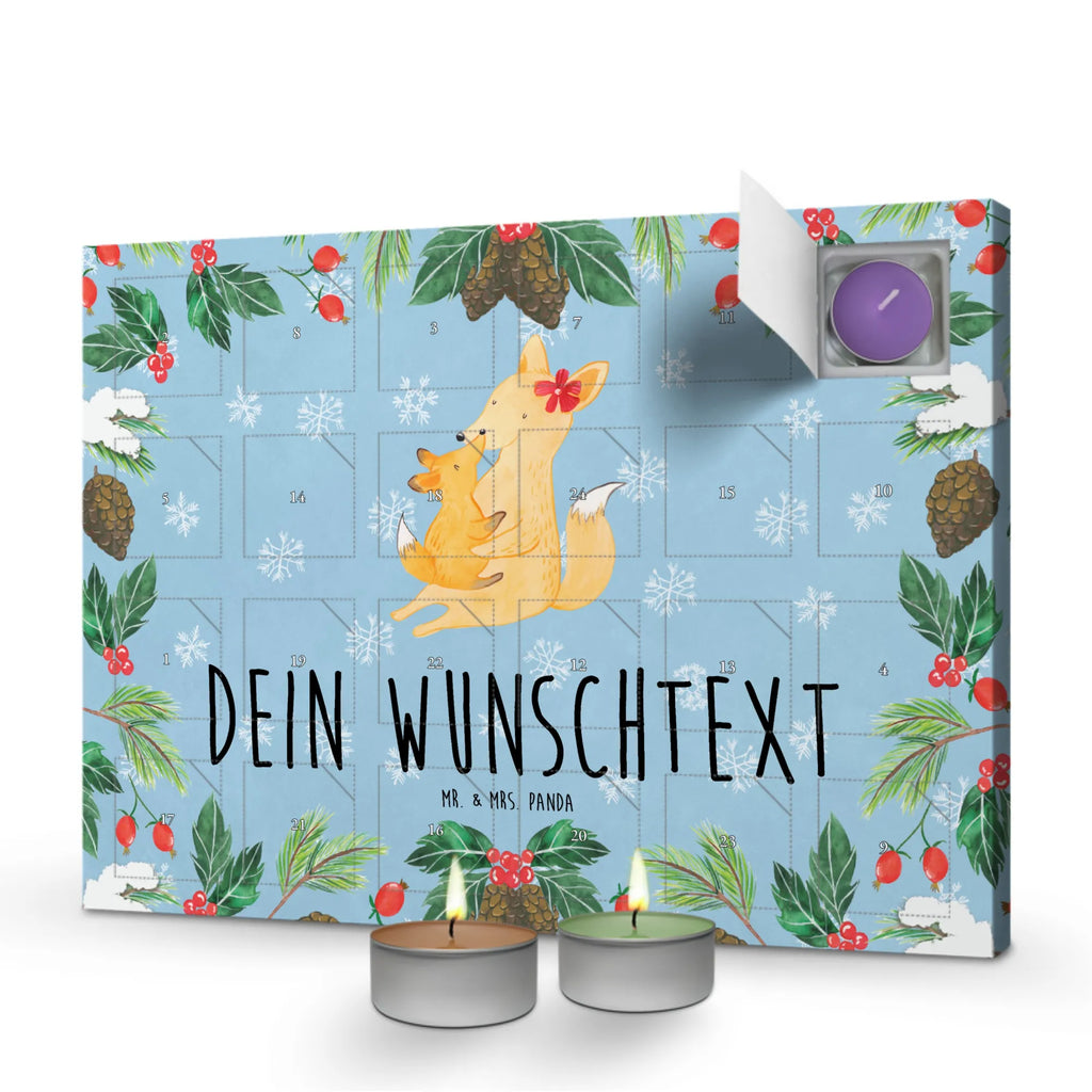 Personalisierter Duftkerzen Adventskalender Fuchs Mama Personalisierter Duftkerzen Adventskalender, Mama, Oma, Opa, Schwester, Papa, Bruder, Muttertag, Vatertag, Familie, Tochter, Geschenk, Lieblingstochter, Beste Tochter, Mutter