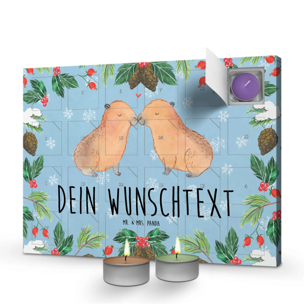 Personalisierter Duftkerzen Adventskalender Capybara Liebe Personalisierter Duftkerzen Adventskalender, Tiermotive, Tiere, Gute Laune, Lustige Sprüche, Handgezeichnet, Paar, Du Bist Meins, Verschmolzen, Tierliebe, Liebe, Herzlich, Verliebt, Valentinstag, Ehejubiläum, Kuschel Capybaras, Capybara, Liebesbeweis, Partnertiere, Geschenkidee, Beziehung, Jahrestag, Ich Bin Deins, Romantisches Geschenk, Liebesspruch