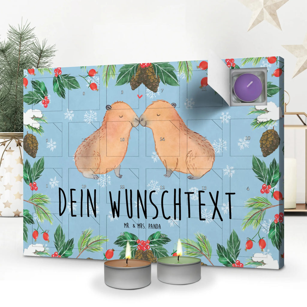 Personalisierter Duftkerzen Adventskalender Capybara Liebe Personalisierter Duftkerzen Adventskalender, Tiermotive, Tiere, Gute Laune, Lustige Sprüche, Handgezeichnet, Paar, Du Bist Meins, Verschmolzen, Tierliebe, Liebe, Herzlich, Verliebt, Valentinstag, Ehejubiläum, Kuschel Capybaras, Capybara, Liebesbeweis, Partnertiere, Geschenkidee, Beziehung, Jahrestag, Ich Bin Deins, Romantisches Geschenk, Liebesspruch