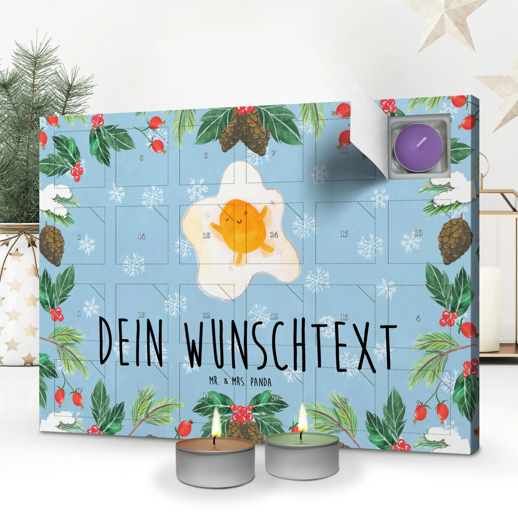 Personalisierter Duftkerzen Adventskalender Spiegelei Ei Personalisierter Duftkerzen Adventskalender, Tiermotive, Tiere, Gute Laune, Lustige Sprüche, Glücklich, Schön, Liebe, Spiegelei, Ei, Tag