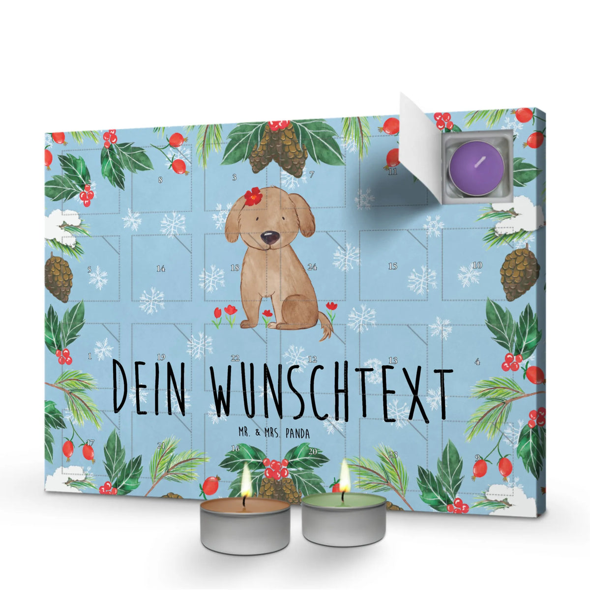 Personalisierter Duftkerzen Adventskalender Hund Dame|p:1820521|h:88b85c69d0ec5591965139b4344ea4e9