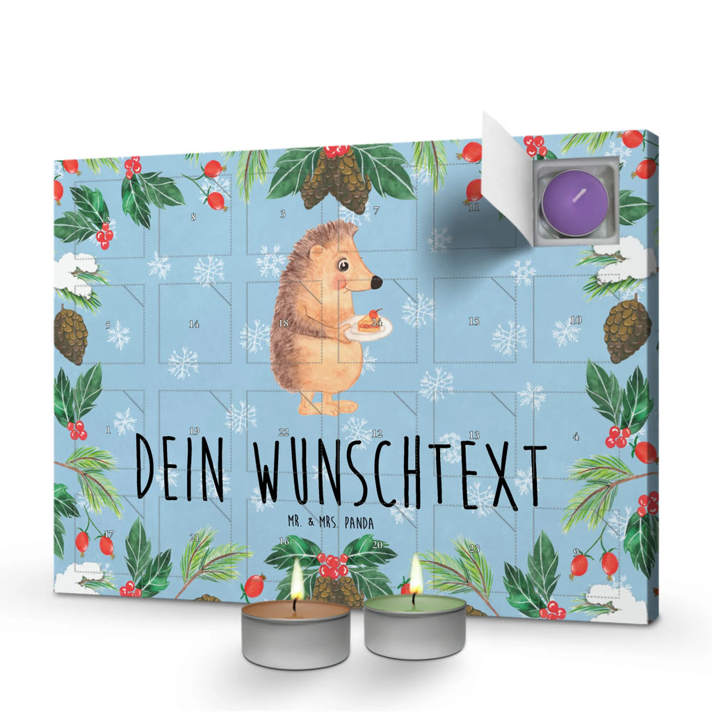 Personalisierter Duftkerzen Adventskalender Igel Kuchenstück Personalisierter Duftkerzen Adventskalender, Tiermotive, Tiere, Gute Laune, Lustige Sprüche, Geburtstagskuchen, Kuchen Backen, Torte, Kuchen, Essen Spruch, Igel, Backen Geschenk, Einladung Party