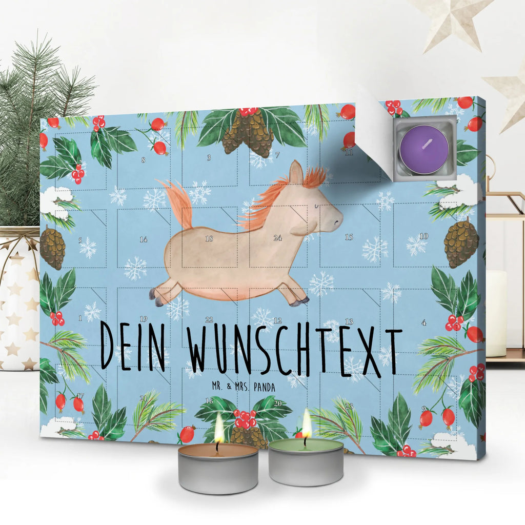 Personalisierter Duftkerzen Adventskalender Pferd Springen Personalisierter Duftkerzen Adventskalender, Landwirt, Landwirtin, Hoftiere, Bauernhof, Stall, Pferd, Pony, Pferdestall, Pferdebesitzer, Ausreiten, Reiten, Pferde