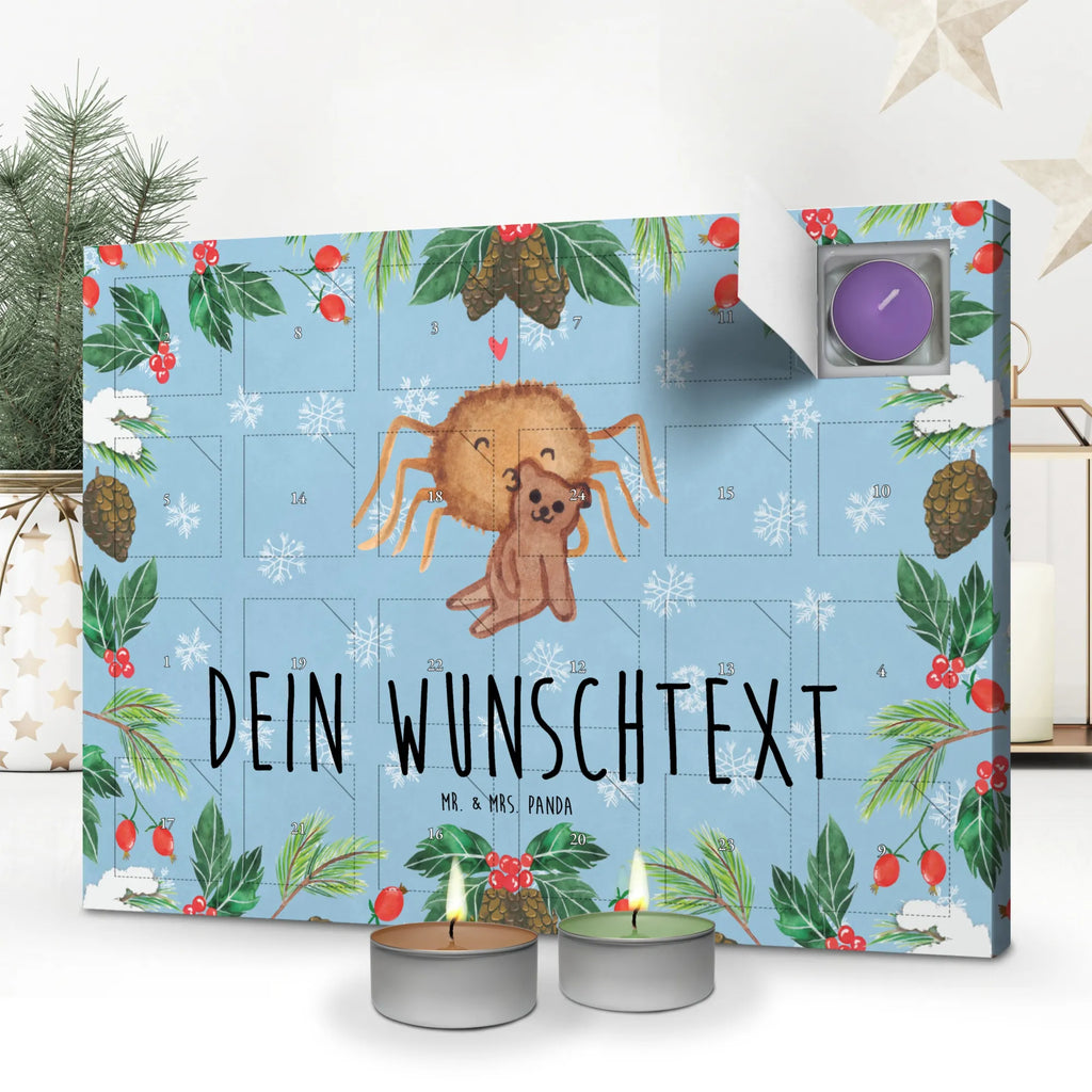 Personalisierter Duftkerzen Adventskalender Spinne Agathe Teddy Personalisierter Duftkerzen Adventskalender, Spinne Agathe, Spinne, Merchandise, Agathe, Videos, Treue, Liebesgeschenk, Dankeschön, Teddy, Miteinander, Liebesbeweis, Verliebt, Freundschaft