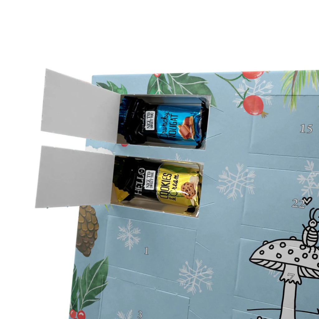  Panda Happiness Personalisierter Adventskalender, Adventskalender mit Namen