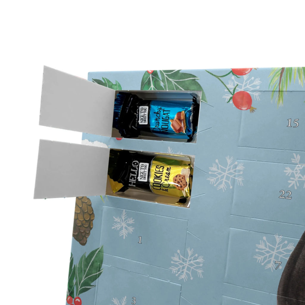  skunks siedzenie Adventskalender mit Namen, Personalisierter Adventskalender, Stinktier, Skunk, Raubtier, Wildtier, Büro, Besserwisser, Recht, Spruch, Stinki, Stinker